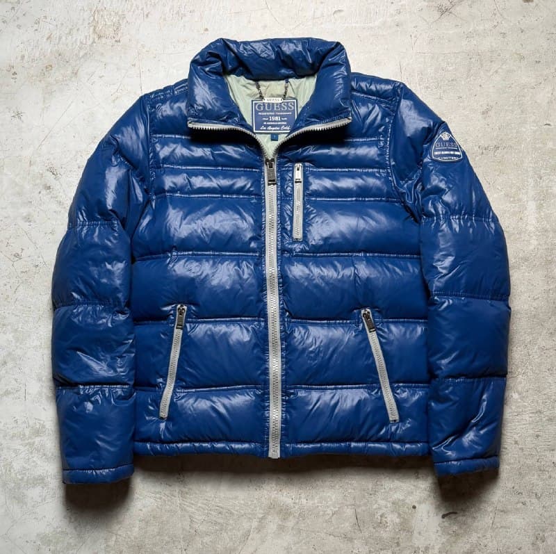 Guess glossy puffer