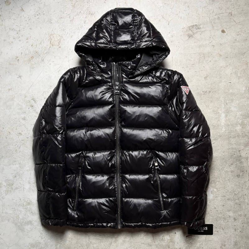 Guess glossy puffer
