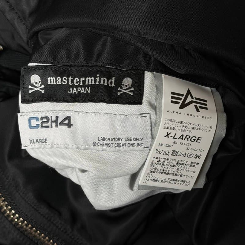 Alpha Industries x Mastermind x C2H4 bomber — фото 6